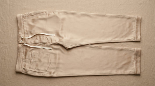 Beige Silk Pyjama