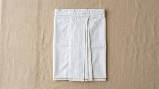 Traditional White Dhoti