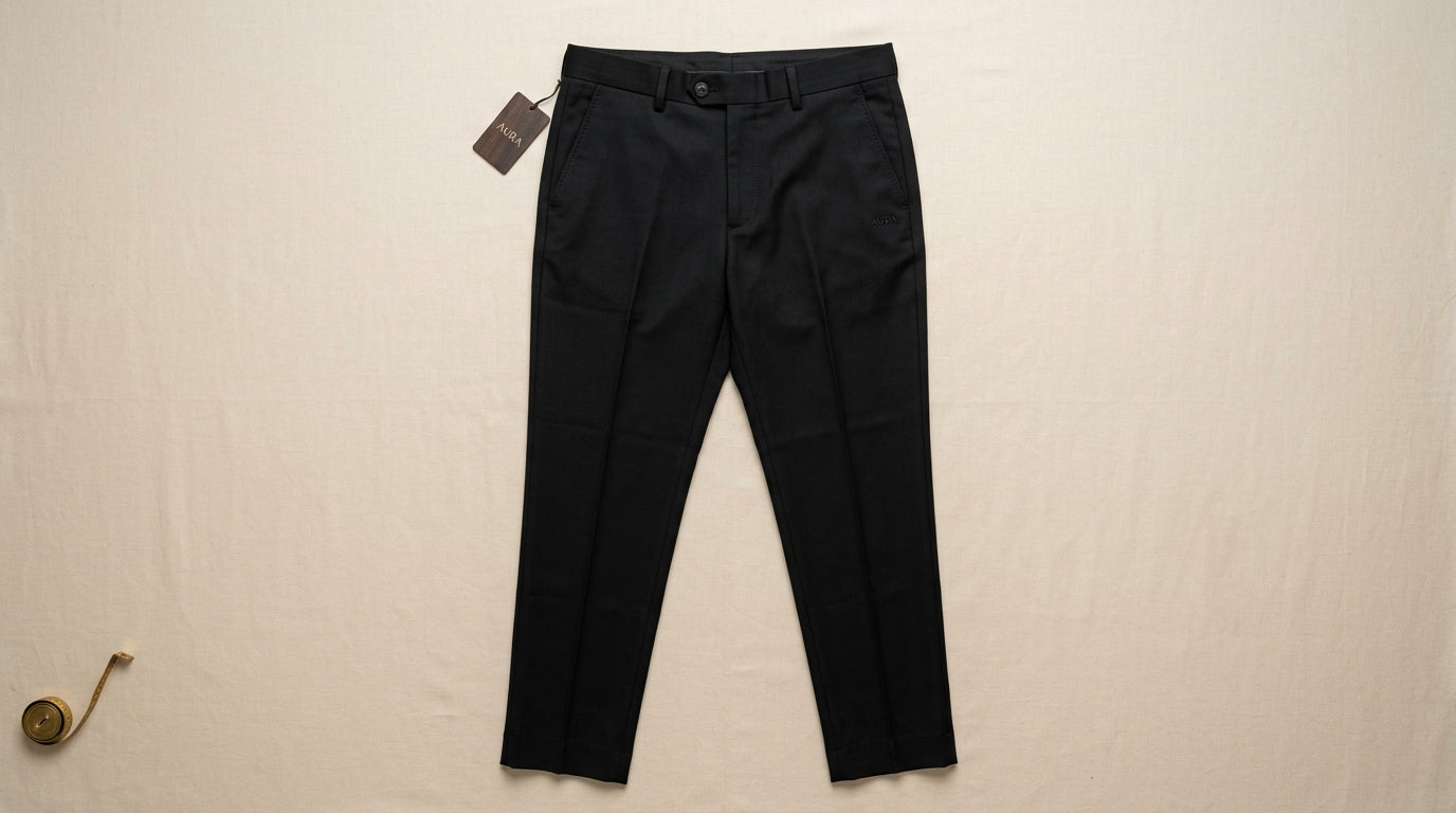 Black Slim Trouser