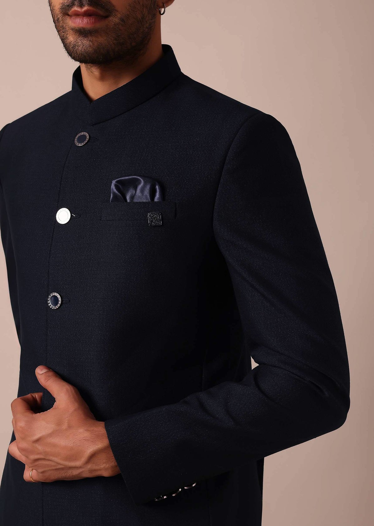 Royal Blue Bandhgala Jodhpuri Suit